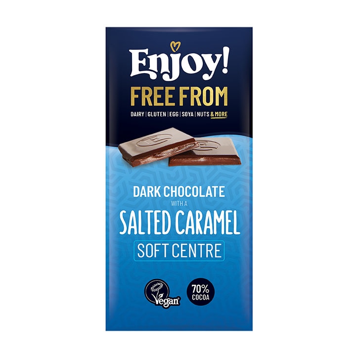 Enjoy! Salted Caramel Filled Vegan Chocolate 70g